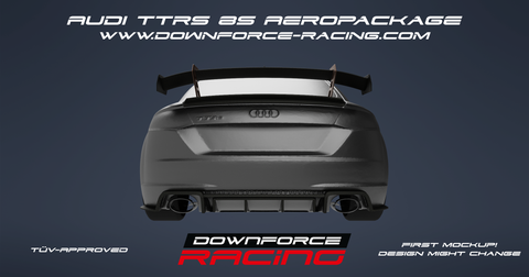 Audi TTRS 8S Clubsport Diffusor Extension